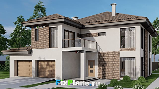 Двухэтажный дом F-10277